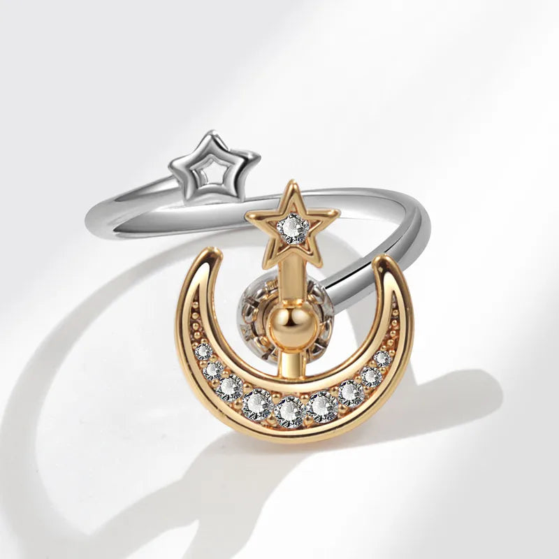 Anillo de Luna y Estrellas