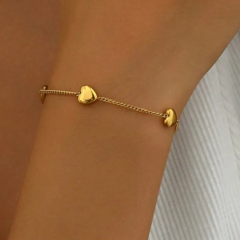 Pulsera de Corazones