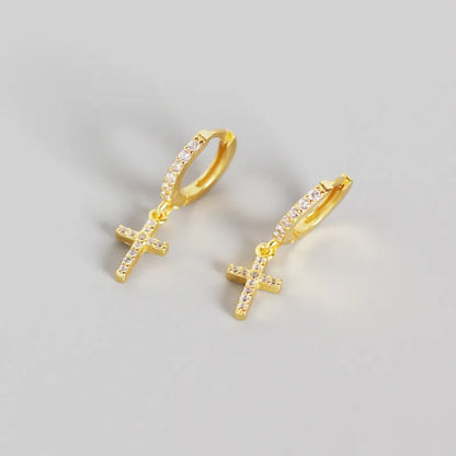 Aretes de Cruz - Opalise