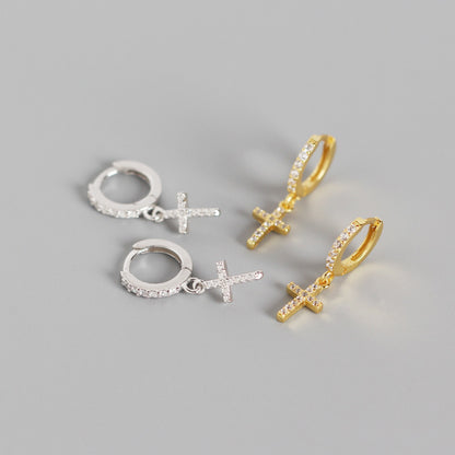 Aretes de Cruz - Opalise