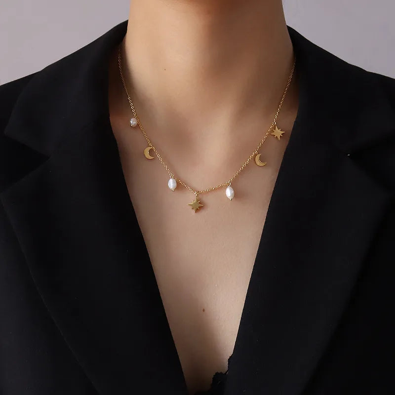 Collar de Lunas y Estrellas